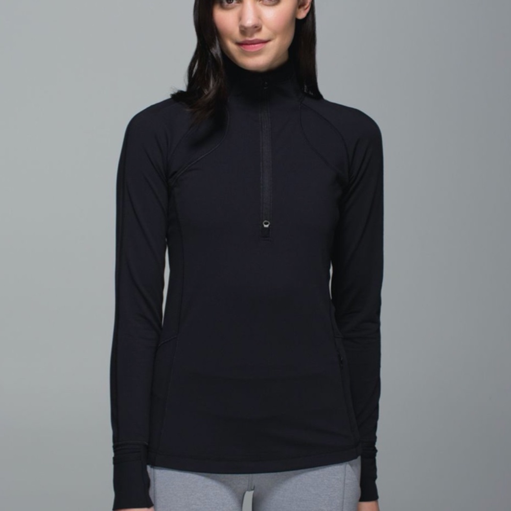 Lululemon Race With Grace 1/2 Zip II running top